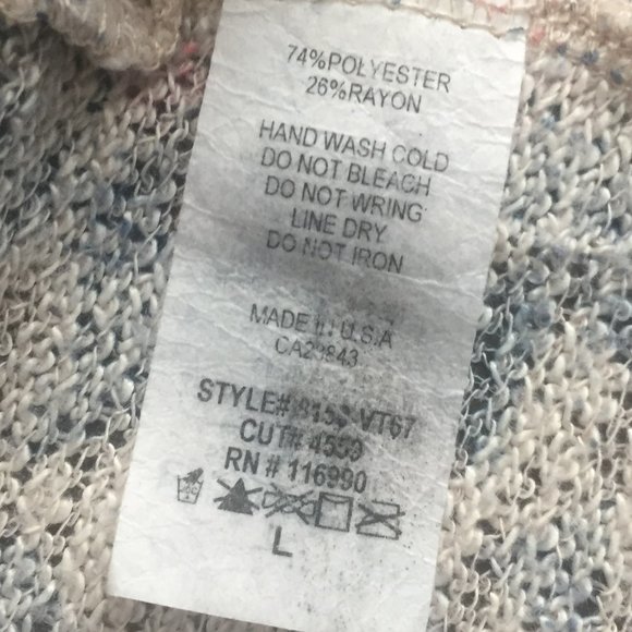 2 for $25 Eclipse Knit Racerback Aztec Top - Picture 8 of 8